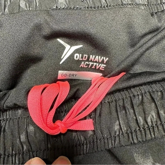 Old Navy Active Go-Dry Shorts Lined Drawstring Waist Black Size Small - Picture 5 of 16